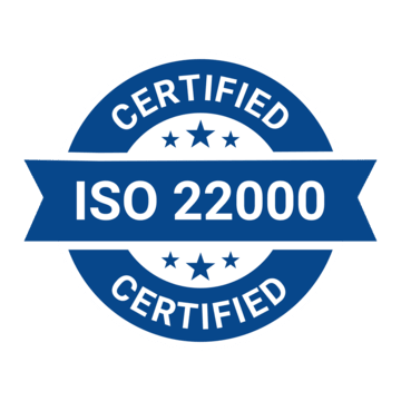 ISO 22000 Certified